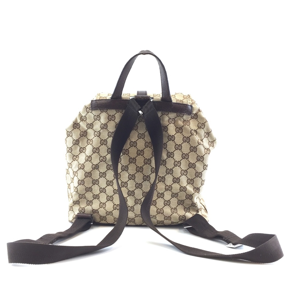 Jackie Gg Logo Guccissima Leather Backpack - Picture 3 of 15